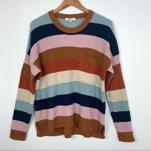 Madewell; Thompson Pocket Pullover Sweater